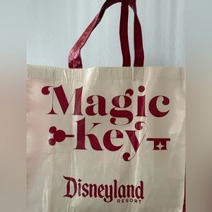 Disneyland Magic Key tote bag (reusable bag)